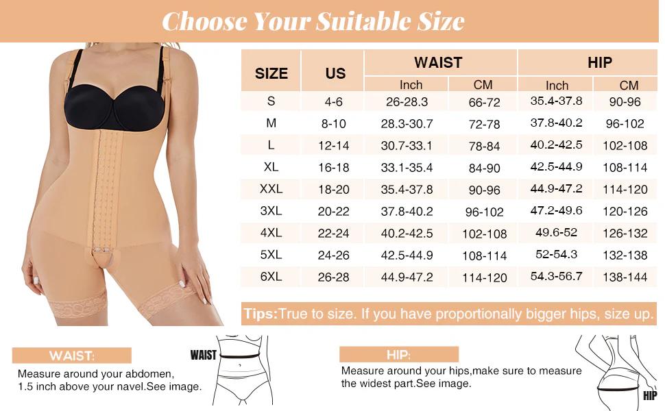 Post-op Stage 1 - Tummy Control & Full Body Shaper